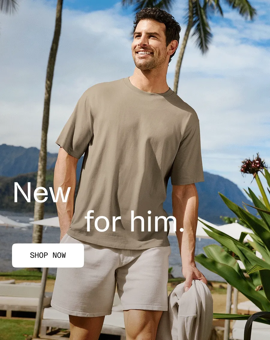 New for him.
