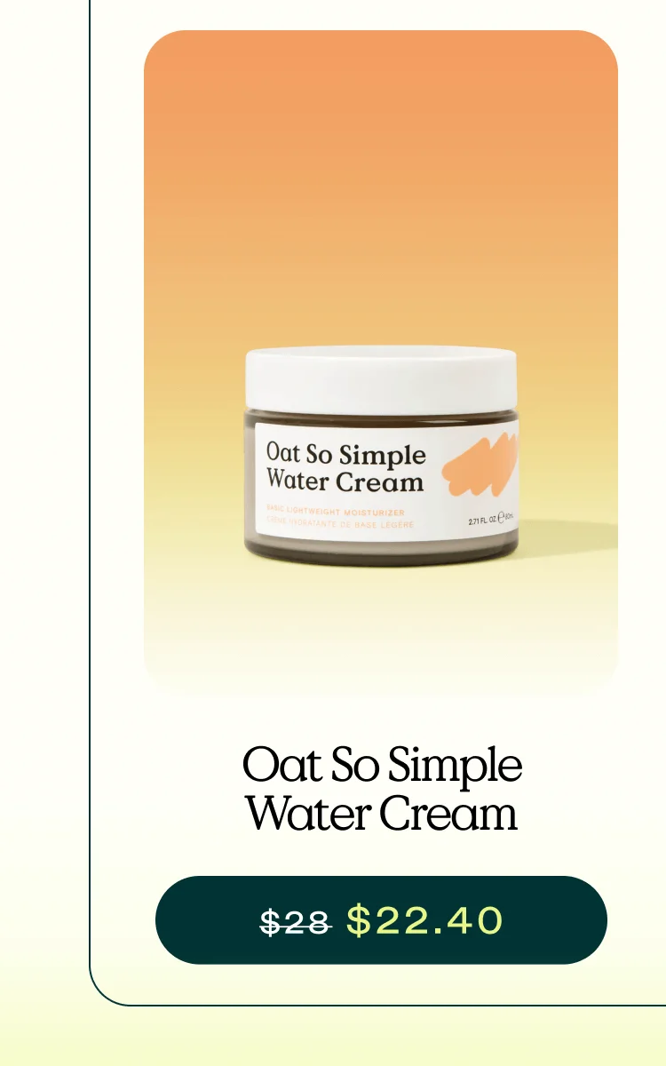 Oat So Simple Water Cream