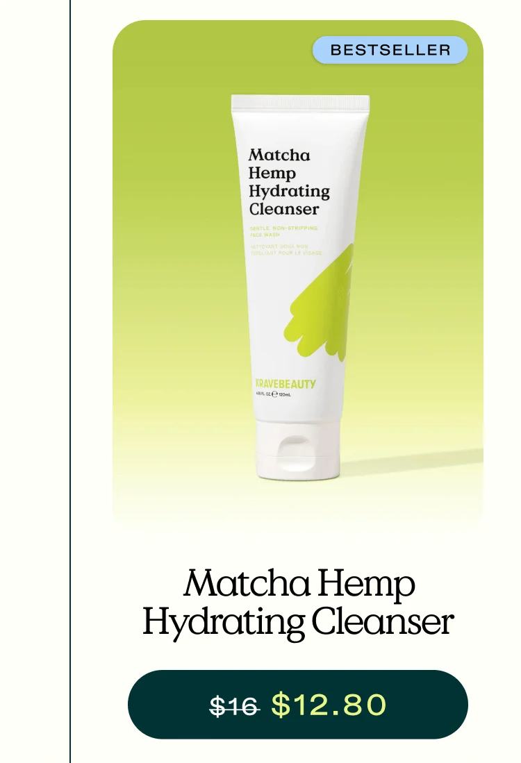 Matcha Hemp Hydrating Cleanser