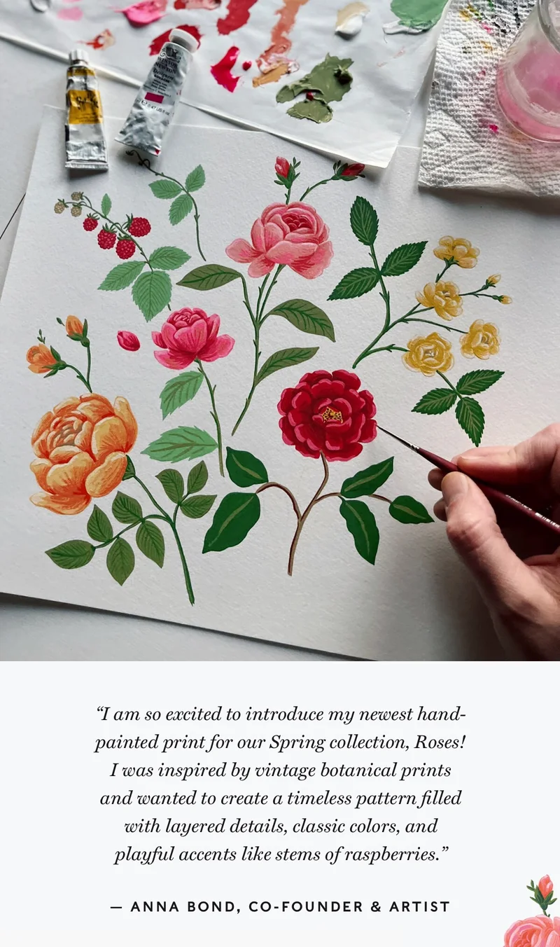 Shop Roses Print
