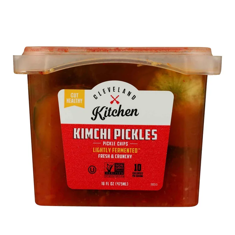 Kimchi Pickle Chips, 16 Oz