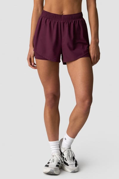 Image of Mirage 2-in-1 Shorts Wmn Dark Mahogany