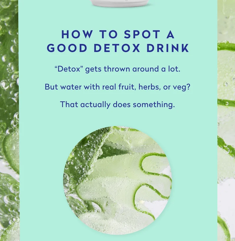 “Detox” gets thrown around a lot.  But water with real fruit, herbs, or veg? That actually does something.  Keeps you hydrated. Feels better than the usual fizzy stuff.
