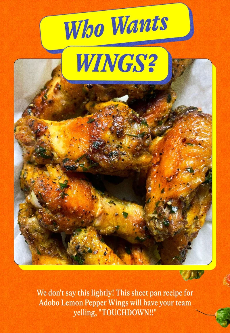 Who Wants WINGS?! We don't say this lightly! These recipes for our favorite wings will have your team yelling, "TOUCHDOWN!!"