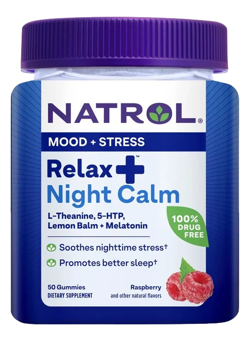 Image of Natrol Relax Plus Night Calm Gummies (50 CT)