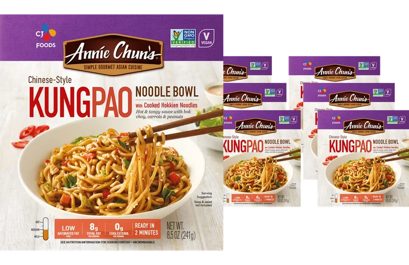 Image of Annie Chun's KungPao Chinese Style Noodle Bowl (6 Pack)