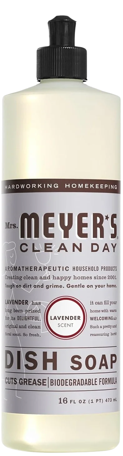 Image of Mrs. Meyer's Liquid Dish Soap - Lavender Scent
