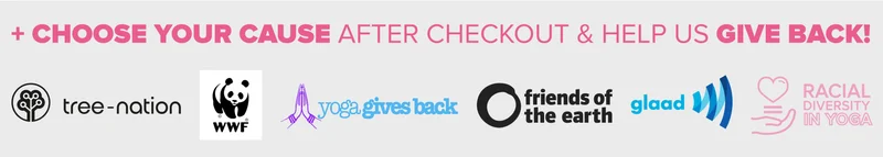 Choose your cause and help us give back