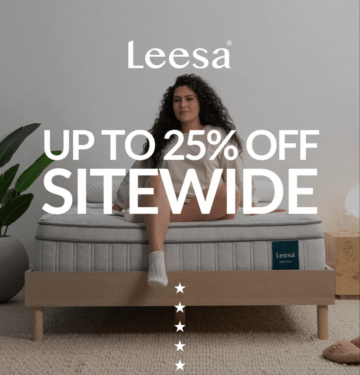 Up to 25% off Sitewide