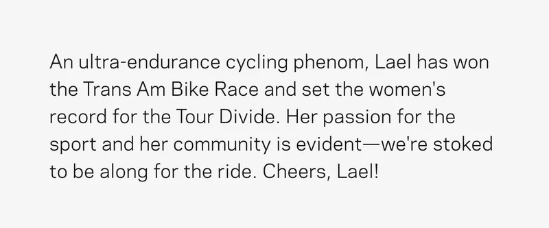 Lael Wilcox