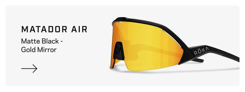 Matador Air - Matte Black - Gold Mirror