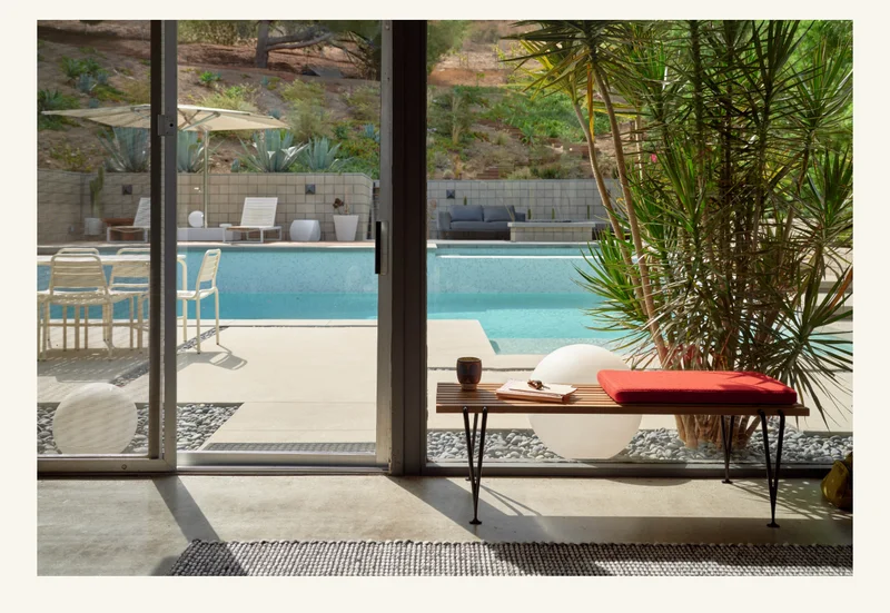 Pictured: Large windows that lead way to the backyard.
