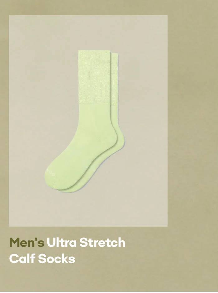 Men's Ultra Stretch Calf Socks