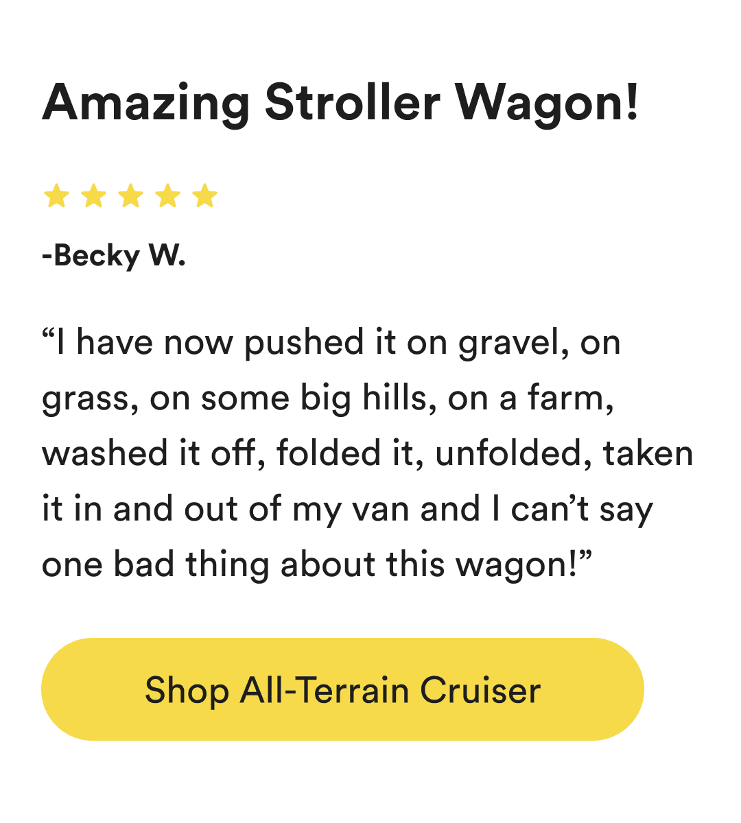 shop all-terrain cruiser