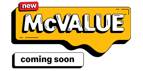 New McValue. Coming soon.