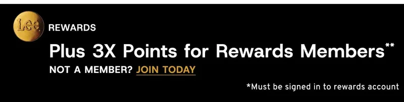 Plus 3X Points for Rewards Members** Not A Member? Join Today