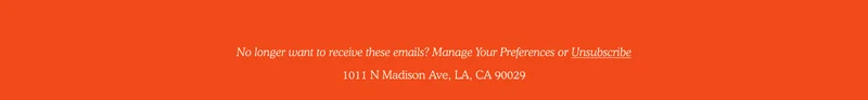 Manage Preferences