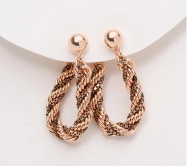 David Markstein Premier "Duetto" Rope and Box Earring