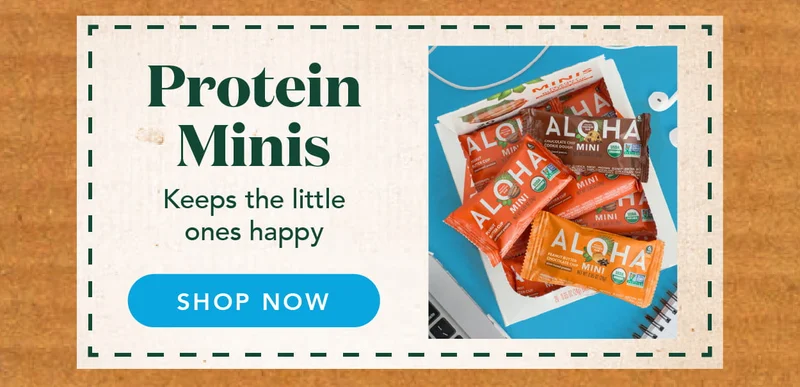Shop mini protein bars