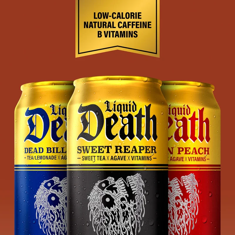 Buy Liquid Death Iced Tea on Amazon
