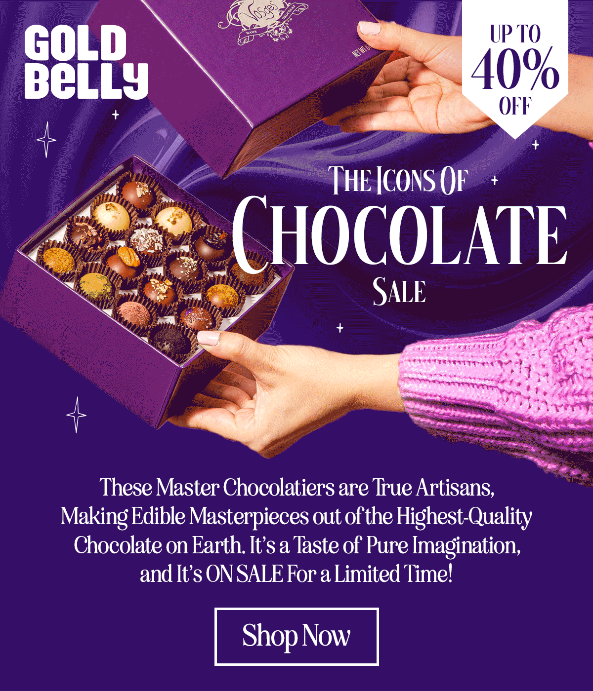 Icons of Chocolate Sale Icons of Chocolate Sale