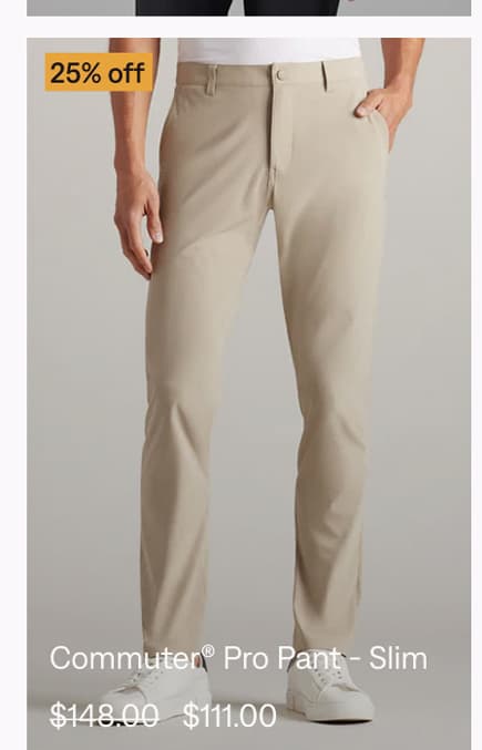 Commuter® Pro Pant - Slim