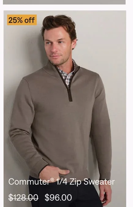 Commuter® 1/4 Zip Sweater
