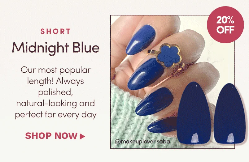 Shop 20% off Midnight Blue with the code EXTENDED20