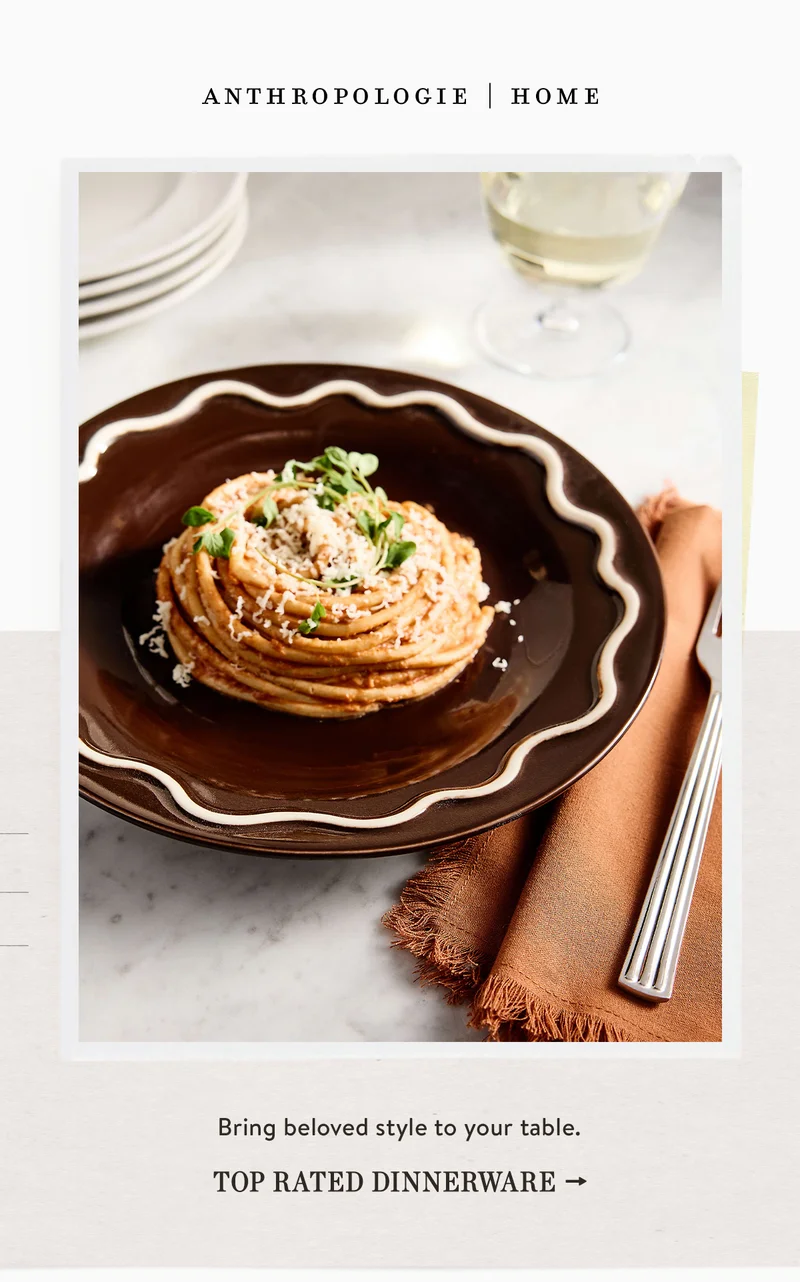 anthropologie home, bring beloved style to your table. top rated dinnerware