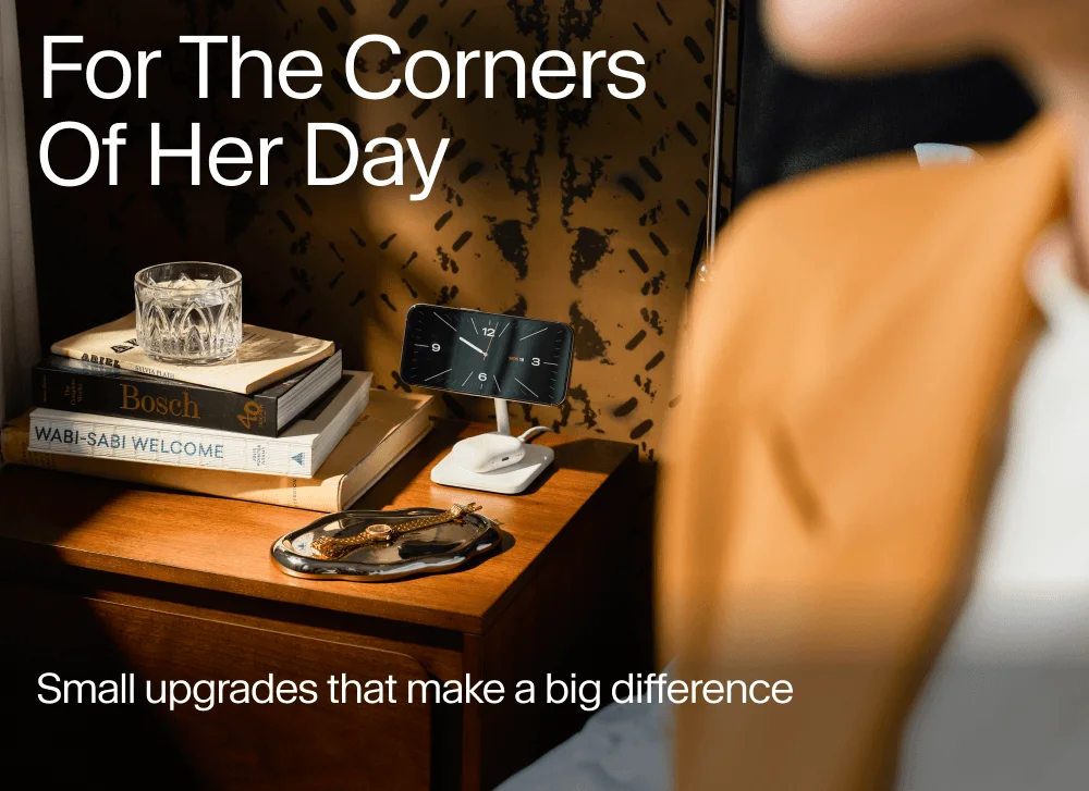 For The Corners Of Her Day