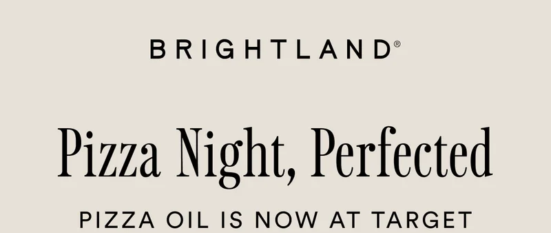 Pizza night perfected. Pizza Oil is now at Target.