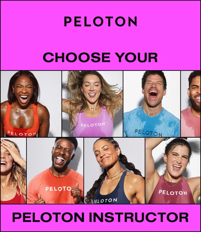 Choose your Peloton instructor