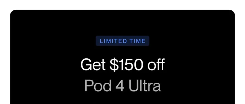 LIMITED TIME LIMITED TIME Get $150 off Get £150 off