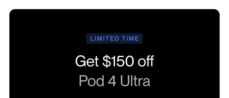 LIMITED TIME LIMITED TIME Get $150 off Get £150 off