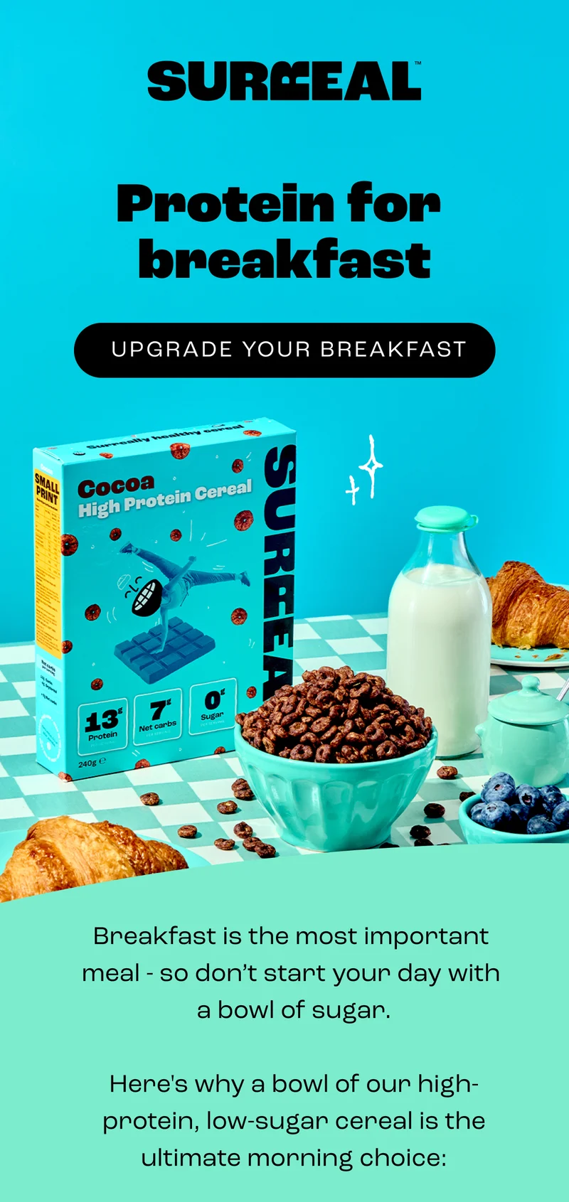 Protein for breakfast