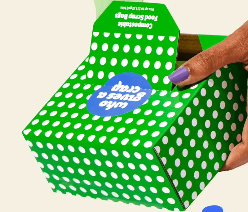 Image: 100% Compostable Food Scrap Bags