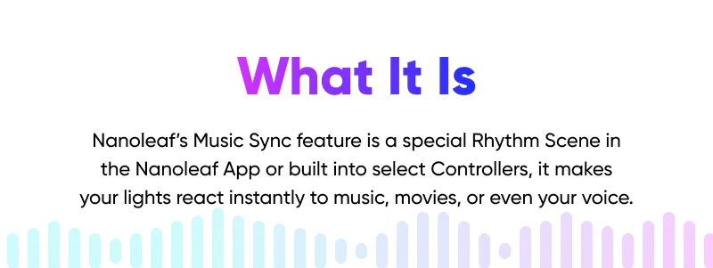 Nanoleaf's Music Sync