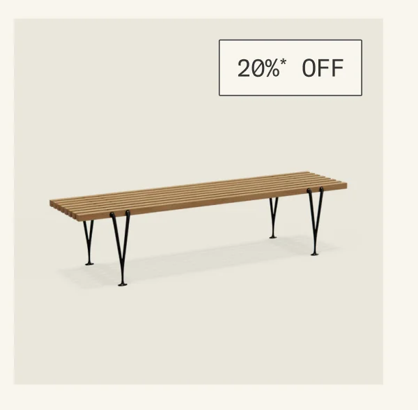 Save 20%* on The Acton Bench