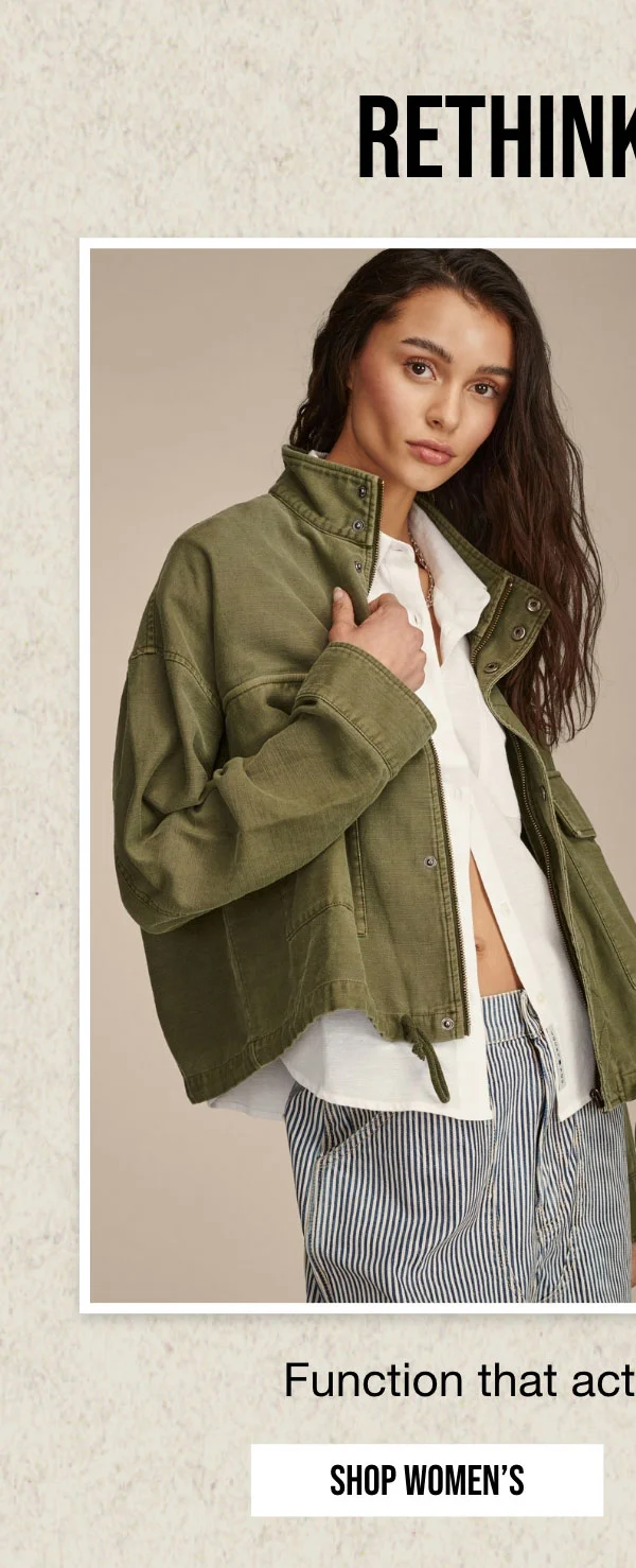 RETHINK UTILITY | Function that actually looks good. | SHOP WOMEN'S