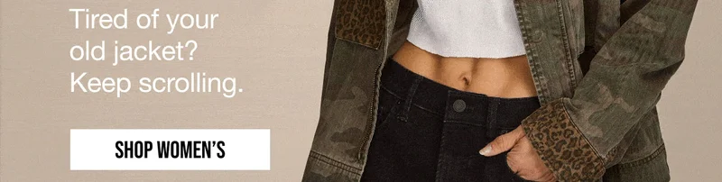 Tired of your old jacket? Keep scrolling. | SHOP WOMEN'S