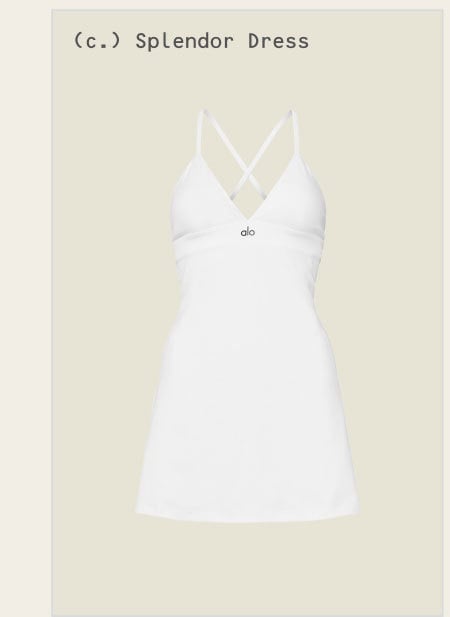 SPLENDOR DRESS