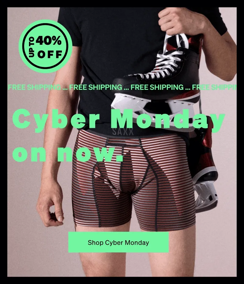 Cyber Monday on now.