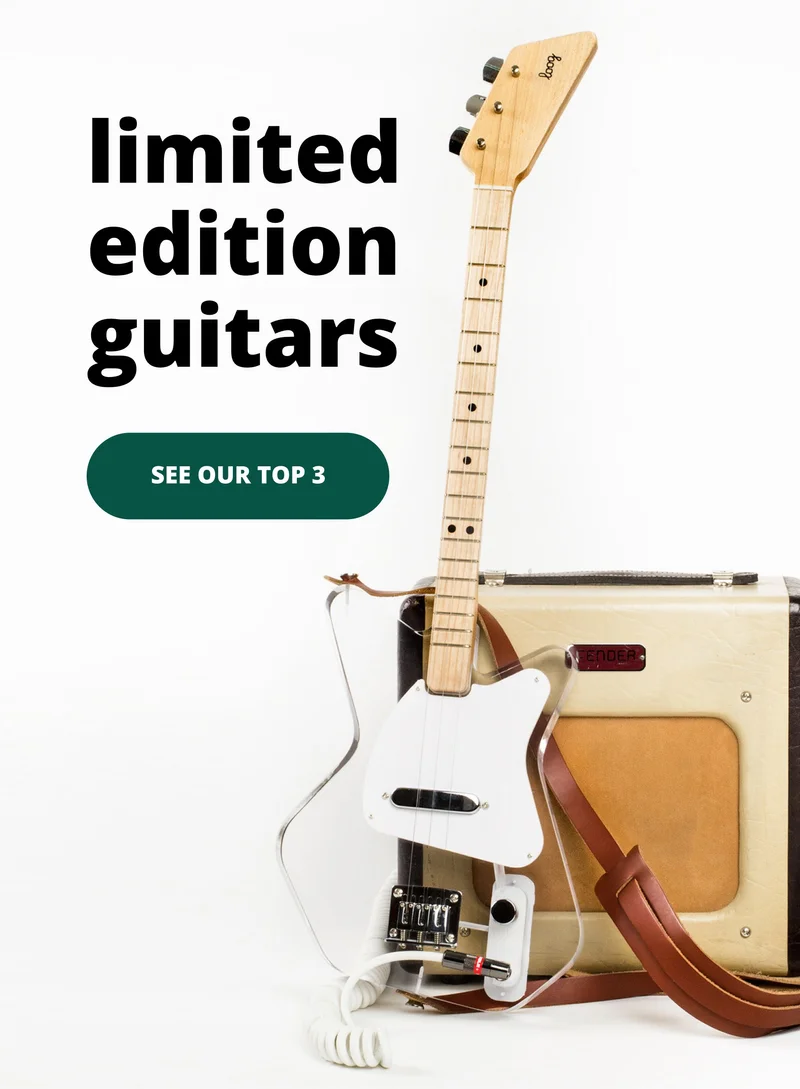 Limited edition guitars - See our top 3