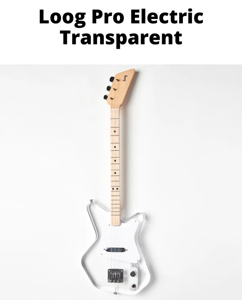 Loog Pro Electric Transparent