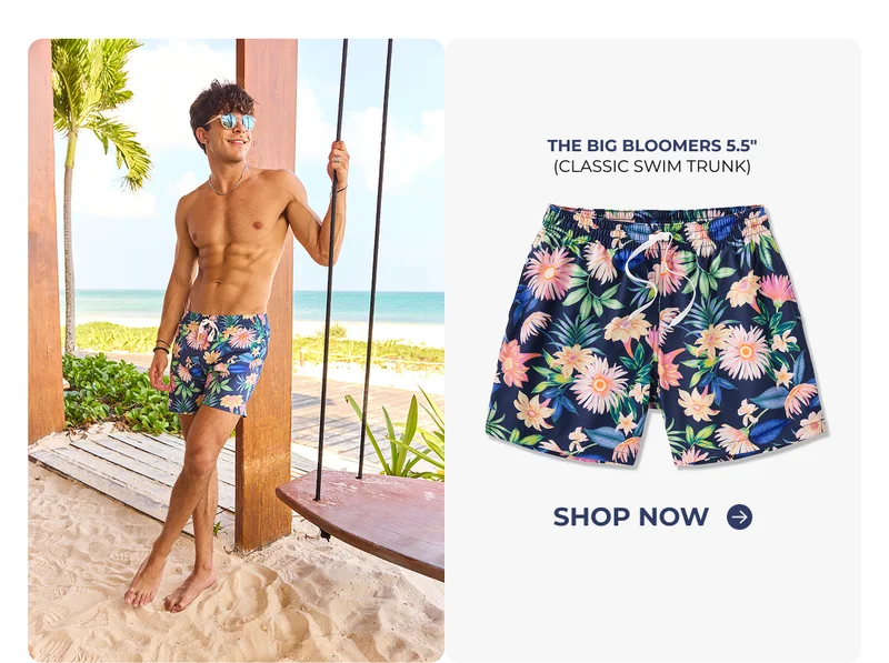 Classic Swim Trunk: The Big Bloomers 5.5"