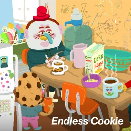 A still from Endless Cookie by Seth and Peter Scriver, an official selection of the 2025 Sundance Film Festival. A still from Endless Cookie by Seth and Peter Scriver, an official selection of the 2025 Sundance Film Festival.