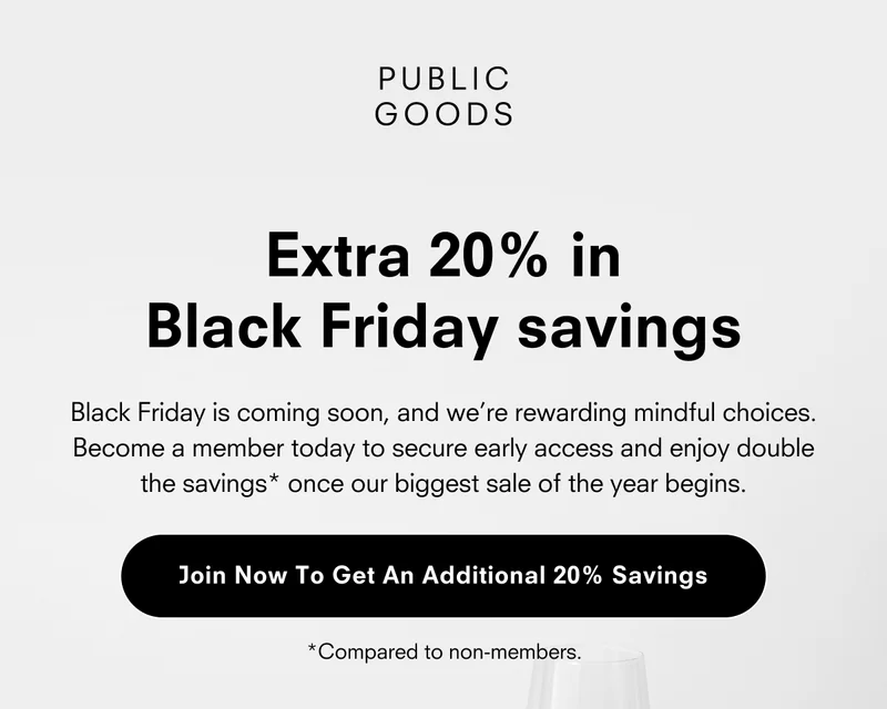 Extra 20% in Black Friday savings