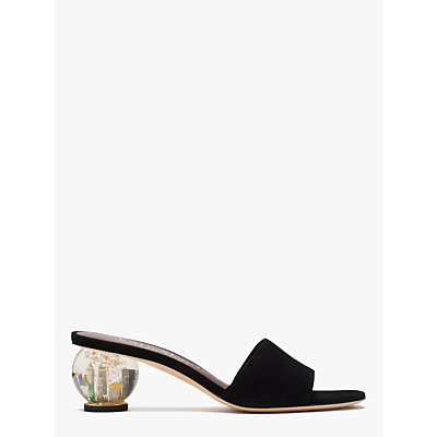 Polished Slide Sandals