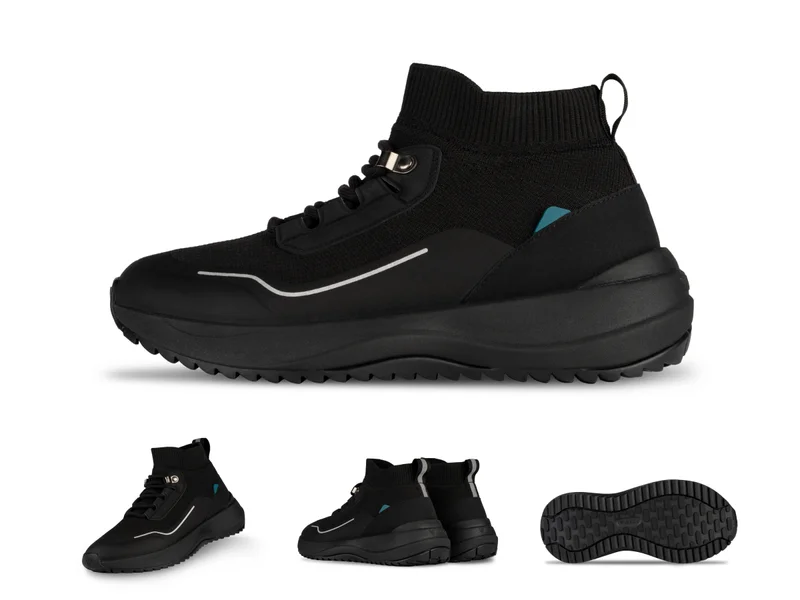 Stormburst High Top in Space Black.