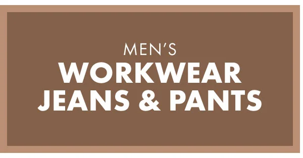 Men’s Workwear Jeans & Pants